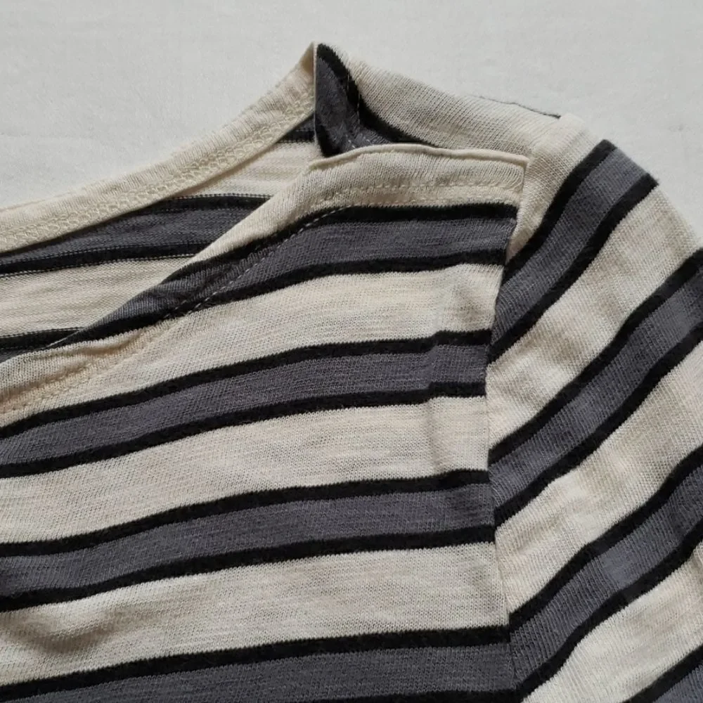 J. Crew stripe 3/4 sleeve top